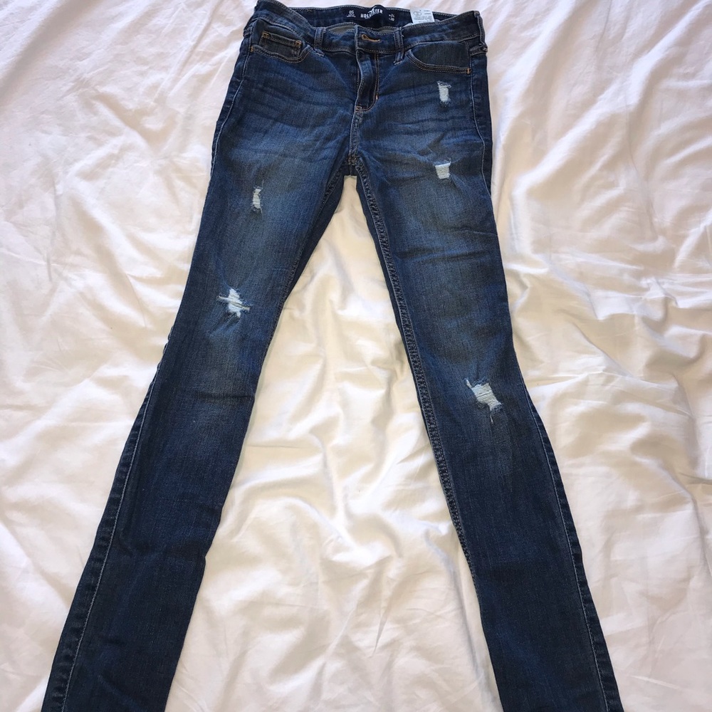 Hollister Dark Blue skinny jeans